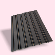 Luxworld PS Decorative Fluted Wall Panels ( Carbon Black)- AM1303-1